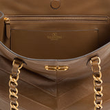 BORSA LASEIN IN PELLE CON MOTIVO CHEVRON 8W2B0T12 PSNBGQ VALENTINO GARAVANI 