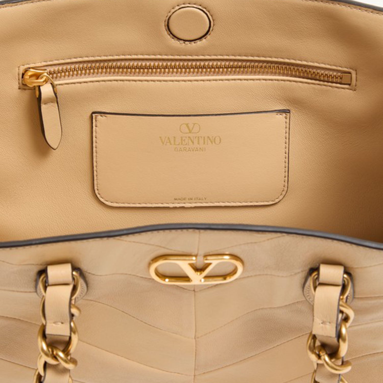 BORSA LASEIN IN PELLE CON MOTIVO CHEVRON 8W2B0T12 PSNDN3 VALENTINO GARAVANI 
