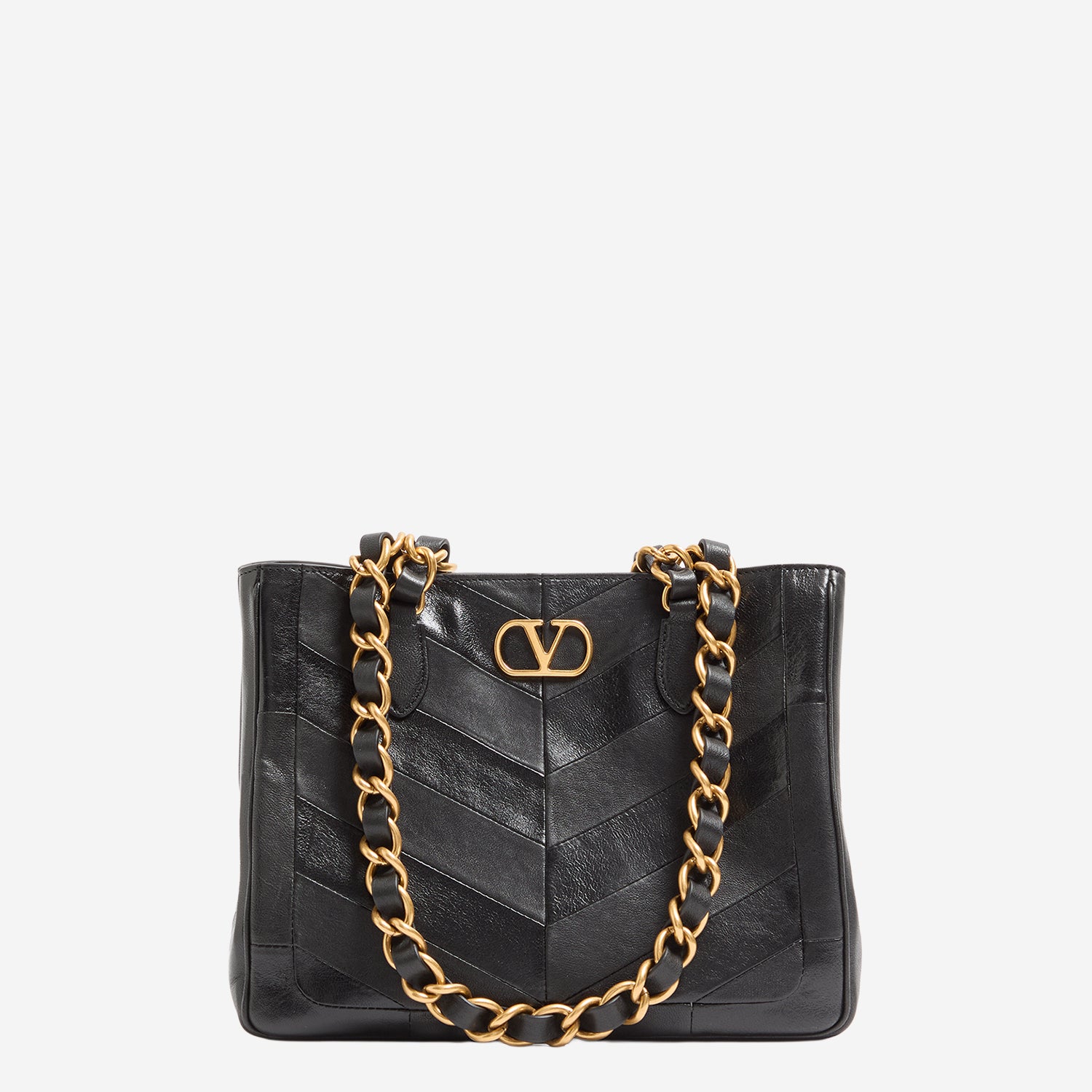 BORSA LASEIN IN PELLE CON MOTIVO CHEVRON 8W2B0T13 PSN0NO VALENTINO GARAVANI 