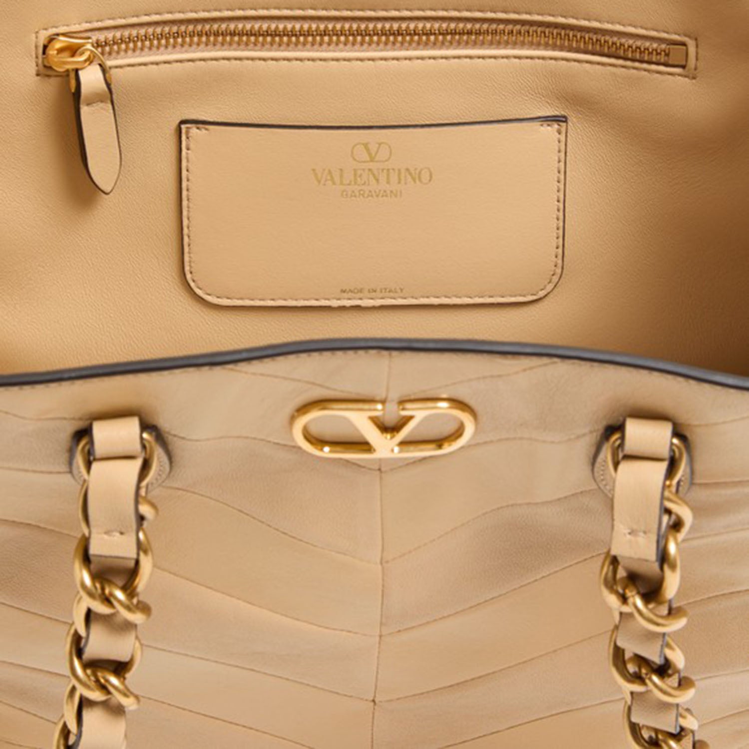 BORSA LASEIN IN PELLE CON MOTIVO CHEVRON 8W2B0T13 PSNDN3 VALENTINO GARAVANI 