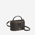 BORSA VANITY IN PELLE CON VLOGO 8W2P0AX8 SNP0NO VALENTINO GARAVANI 