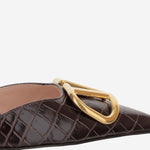 DÉCOLLETÉ SLINGBACK VLOGO SIGNATURE IN VITELLO STAMPATO 8W2S0Q70 LURREL VALENTINO GARAVANI 