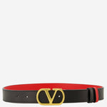CINTURA VLOGO SIGNATURE IN PELLE 8W2T0SQ3 IYR0SM VALENTINO GARAVANI 