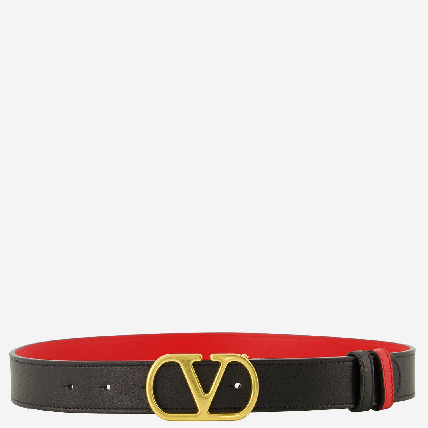 CINTURA VLOGO SIGNATURE IN PELLE 8W2T0SQ3 IYR0SM VALENTINO GARAVANI 