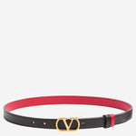 CINTURA VLOGO SIGNATURE IN PELLE 8W2T0SU8 IYR0SM VALENTINO GARAVANI 