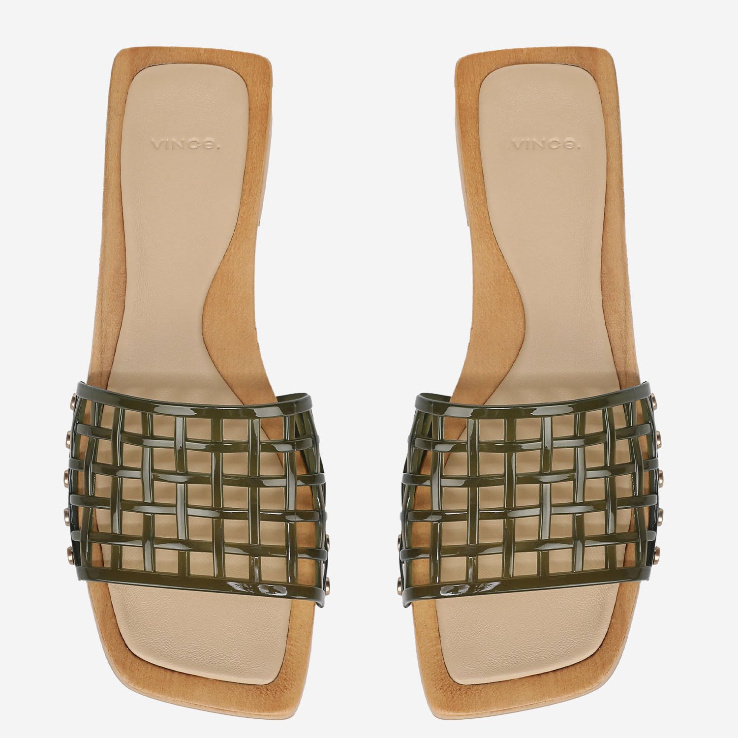 SANDALI barbjelly CON SUOLA IN LEGNO J8134S1300 300 VINCE 