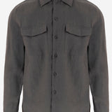 CAMICIA in lino M15161606 037SLA VINCE 