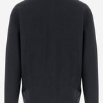 MAGLIA CON ZIP IN MISTO COTONE M16009067B 967CMG VINCE 