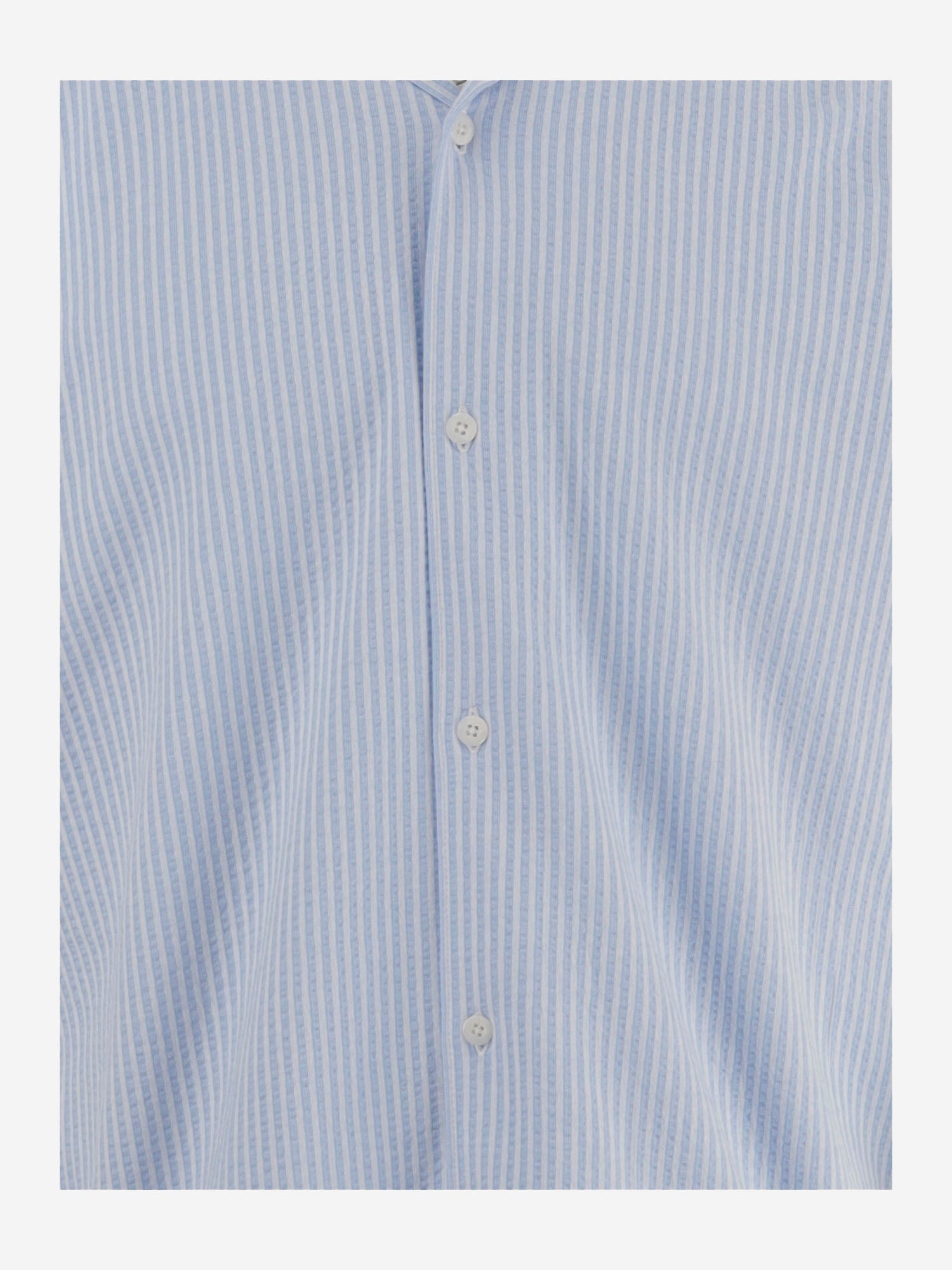 CAMICIA in cotone stretch M16019059B 659ROW VINCE 