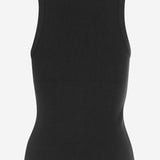 CANOTTA IN MISTO COTONE STRETCH V018884418 001BLK VINCE 