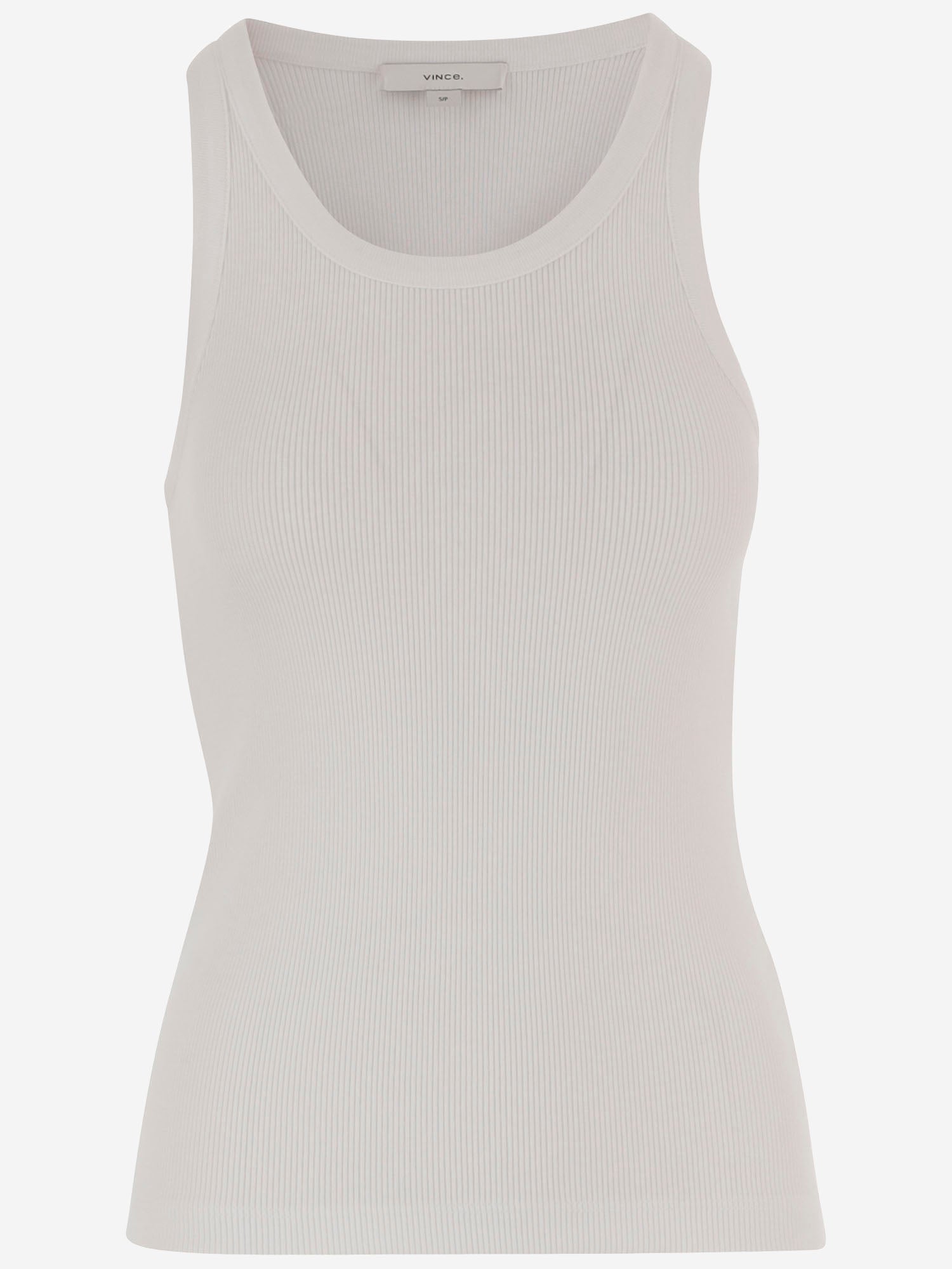 CANOTTA IN MISTO COTONE STRETCH V018884418 137OWT VINCE 