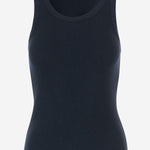 CANOTTA IN MISTO COTONE STRETCH V018884418 403CBL VINCE 