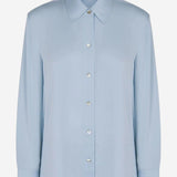 CAMICIA IN SETA STRETCH V101013150 551GLA VINCE 
