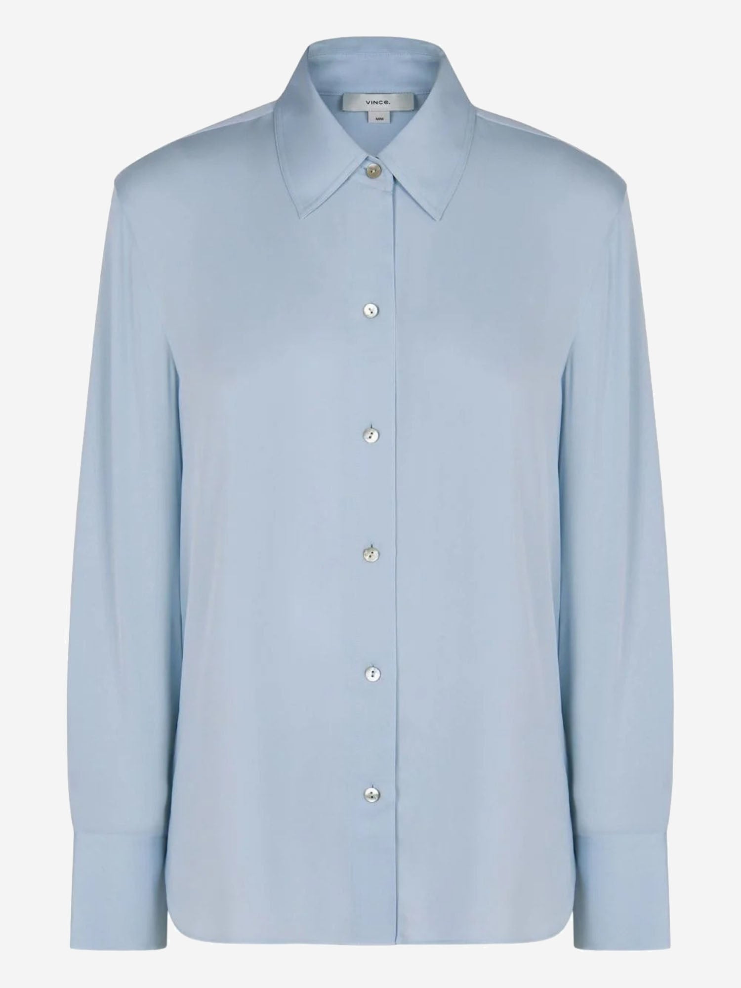 CAMICIA IN SETA STRETCH V101013150 551GLA VINCE 