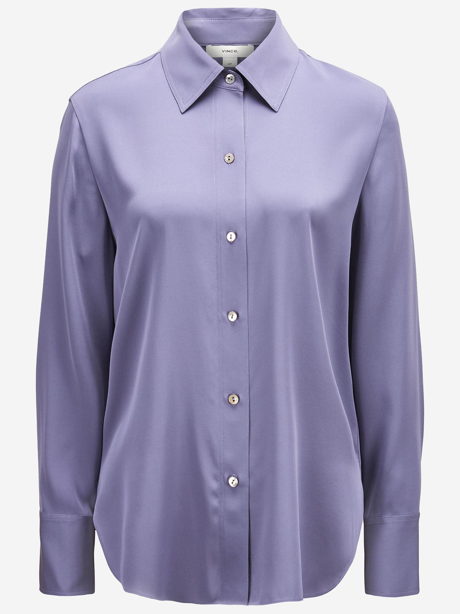 CAMICIA IN SETA STRETCH V101013150 641MAI VINCE 