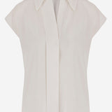 BLUSA IN SETA STRETCH V181613232 118CHK VINCE 