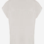 BLUSA IN SETA STRETCH V181613232 118CHK VINCE 