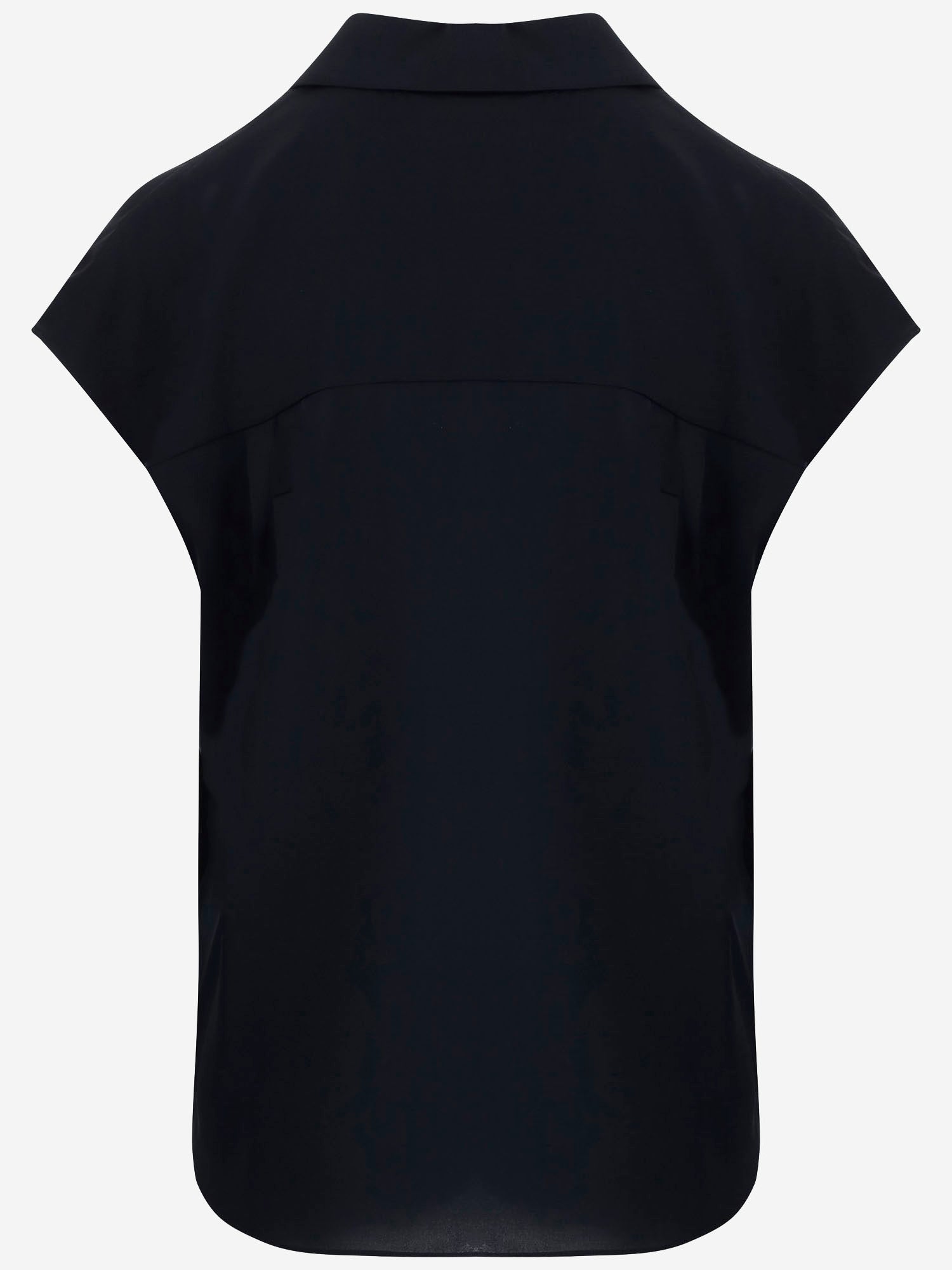 BLUSA IN SETA STRETCH V181613232 403CBL VINCE 