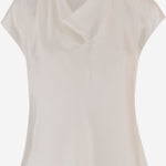 CAMICIA IN RASO DI SETA V796112595 101OWH VINCE 