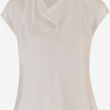 CAMICIA IN RASO DI SETA V796112595 101OWH VINCE 