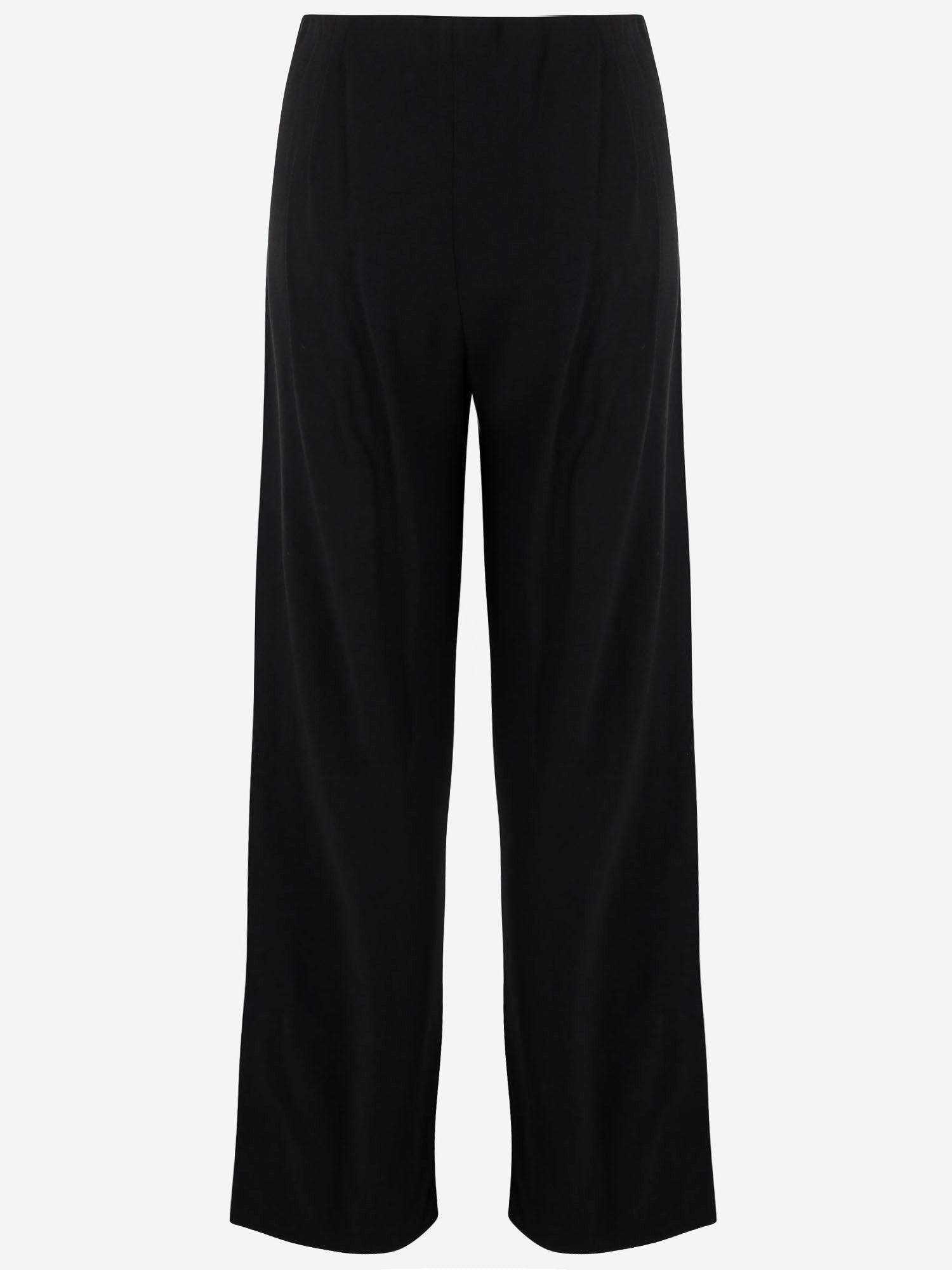 PANTALONI IN TESSUTO V916021907 001BLK VINCE 