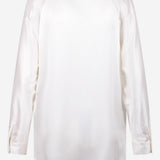 CAMICIA IN SETA CON SCOLLO A V VR84511926 137OWT VINCE 
