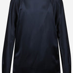 CAMICIA IN SETA CON SCOLLO A V VR84511926 403CBL VINCE 