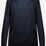 CAMICIA IN SETA CON SCOLLO A V VR84511926 403CBL VINCE 