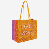 BORSA SHOPPING ULYSS IN RAFIA ULYSS JAUNE WILD 