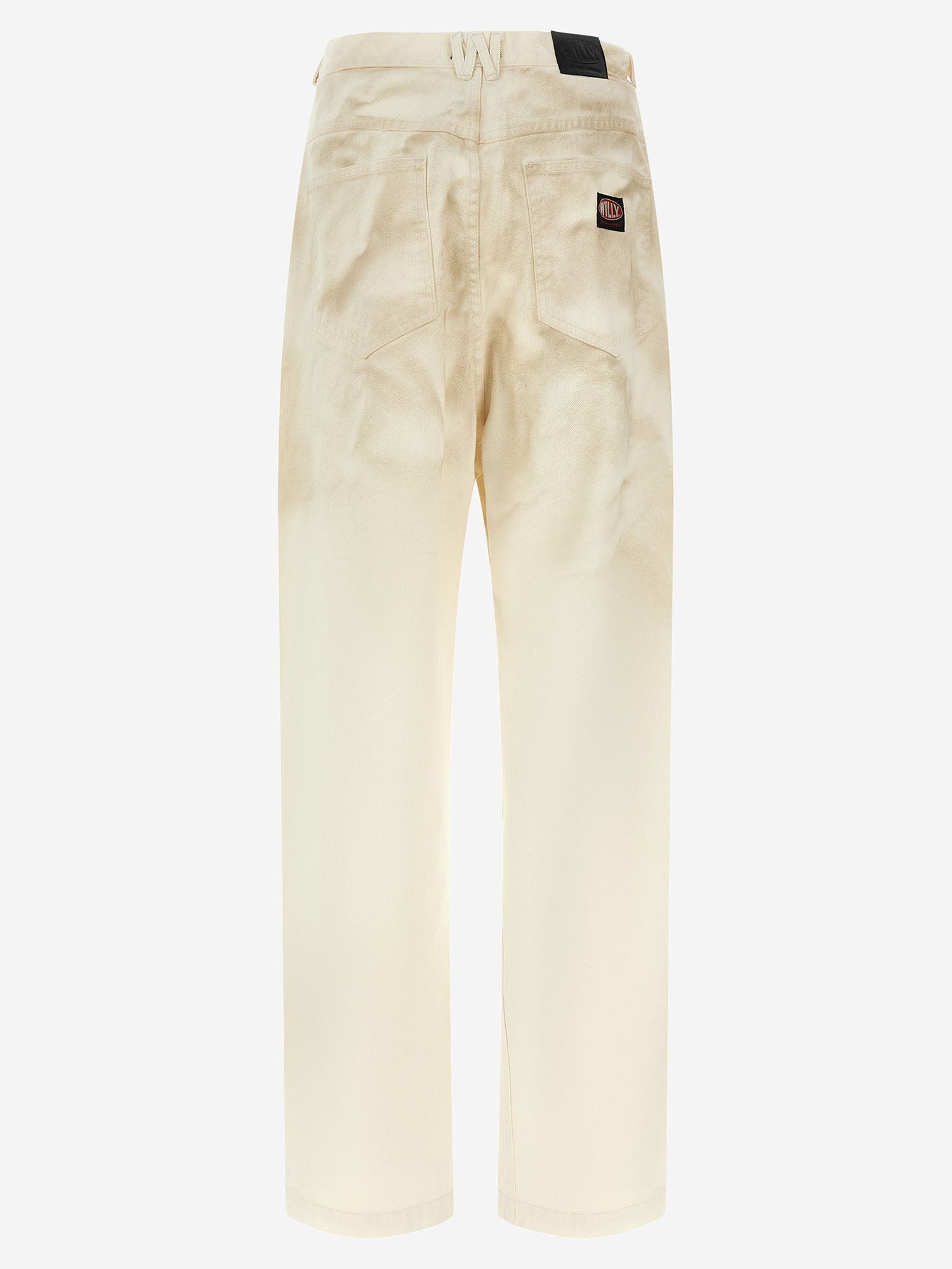 JEANS BAD BOY IN COTONE CON TEXTURE STROPICCIATA WCDNM0011 065 WILLY CHAVARRIA 