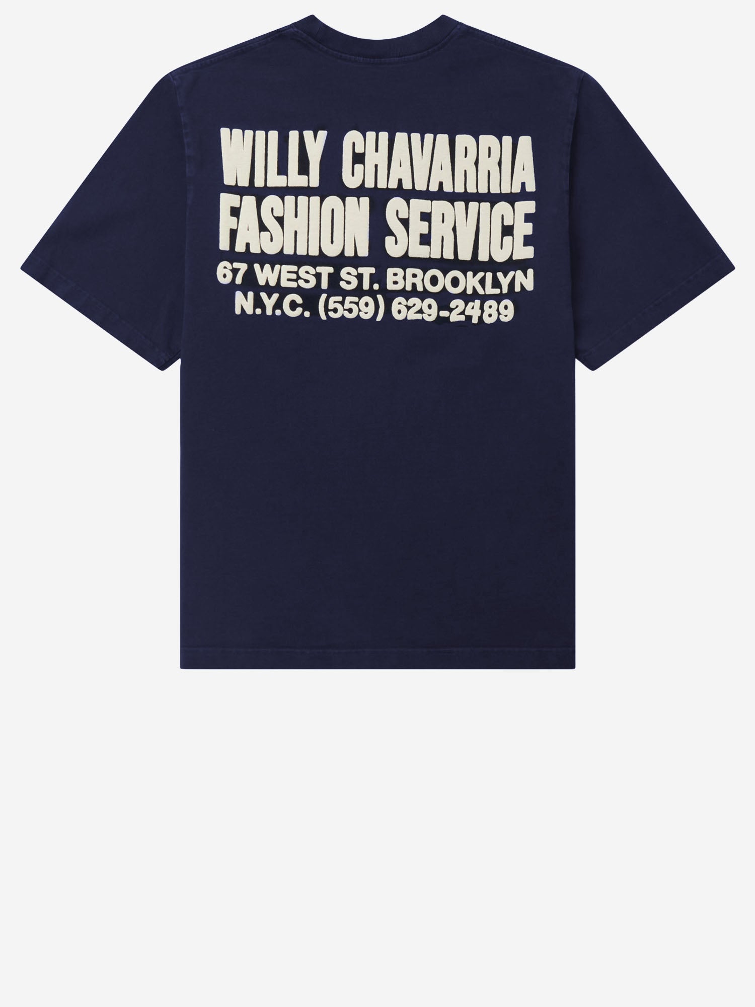 T-SHIRT IN COTONE CON STAMPA WCJSY0180 014 WILLY CHAVARRIA 