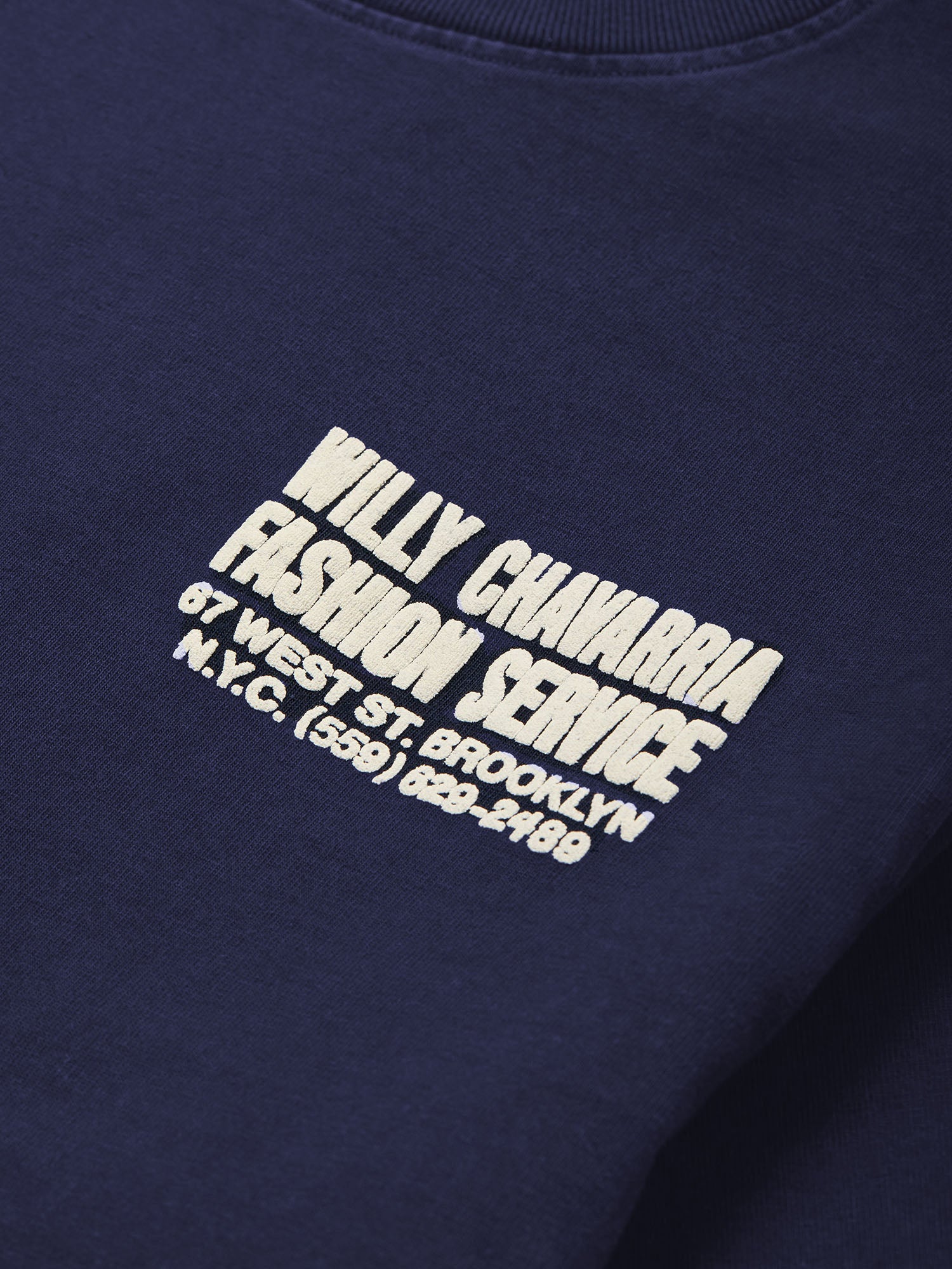T-SHIRT IN COTONE CON STAMPA WCJSY0180 014 WILLY CHAVARRIA 
