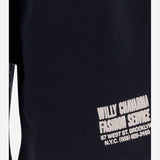 PANTALONI CORTI IN COTONE CON LOGO WCJSY0182 014 WILLY CHAVARRIA 
