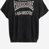 T-SHIRT IN COTONE CON EFFETTO DISTRESSED WCJSY0187 001 WILLY CHAVARRIA 