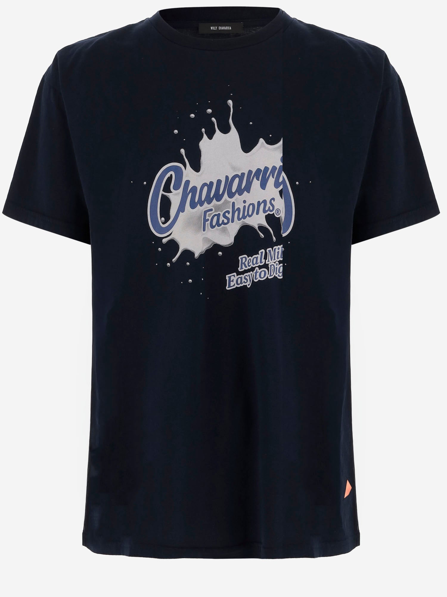 T-SHIRT IN COTONE CON STAMPA WCJSY0203 014 WILLY CHAVARRIA 