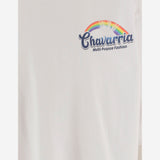 T-SHIRT IN COTONE CON STAMPA ARCOBALENO WCJSY0207 000 WILLY CHAVARRIA 