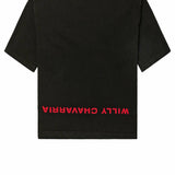 T-SHIRT IN COTONE CON RICAMO FRONTALE WCJSY0220 001 WILLY CHAVARRIA 
