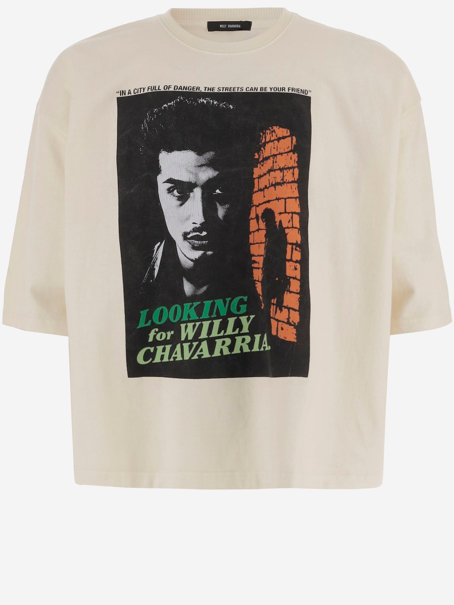 T-shirt in cotone con stampa WCJSY0226 065 WILLY CHAVARRIA 