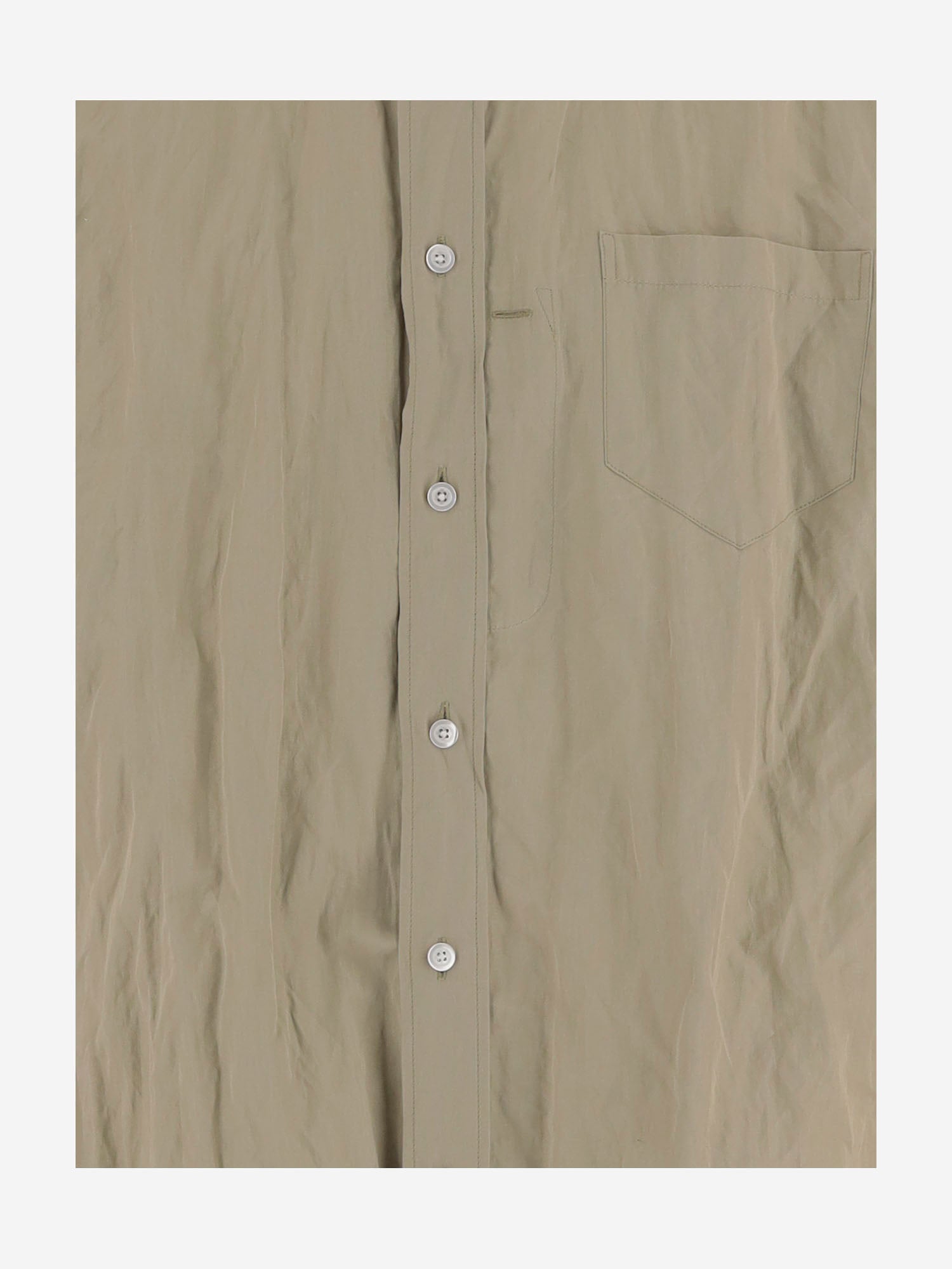 CAMICIA IN MISTO COTONE CON TEXTURE STROPICCIATA WCSHT0057 067 WILLY CHAVARRIA 