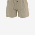 PANTALONI CORTI IN MISTO COTONE CON TEXTURE STROPICCIATA WCUND0017 067 WILLY CHAVARRIA 