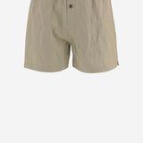 PANTALONI CORTI IN MISTO COTONE CON TEXTURE STROPICCIATA WCUND0017 067 WILLY CHAVARRIA 