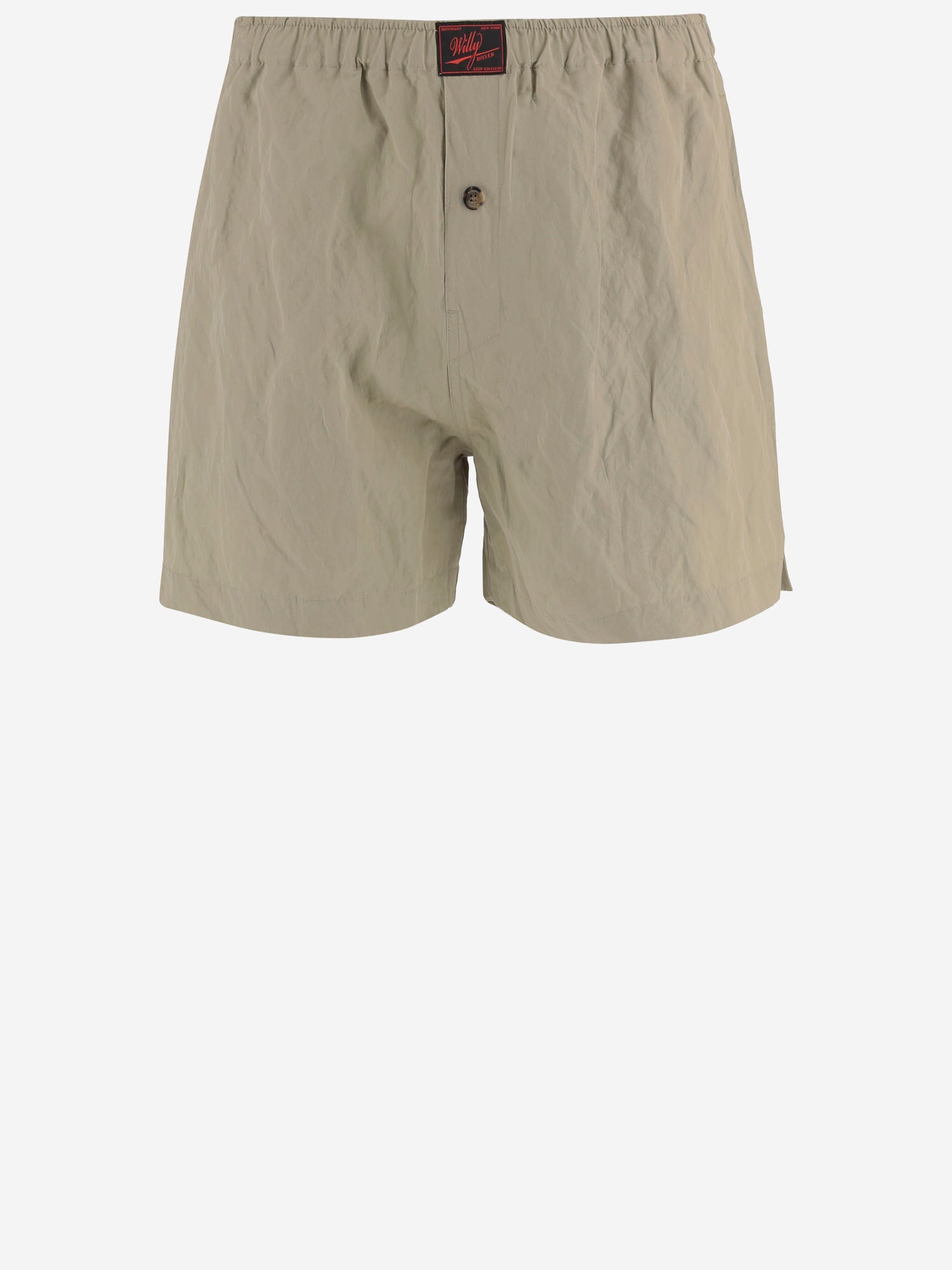 PANTALONI CORTI IN MISTO COTONE CON TEXTURE STROPICCIATA WCUND0017 067 WILLY CHAVARRIA 