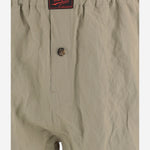 PANTALONI CORTI IN MISTO COTONE CON TEXTURE STROPICCIATA WCUND0017 067 WILLY CHAVARRIA 
