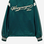 giubbotto verde in nylon W261JP03 907F WOOYOUNGMI 