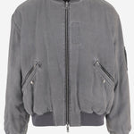 GIACCA REVERSIBILE IN CUPRO E NYLON W261JP07 931G WOOYOUNGMI 