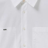 CAMICIA IN COTONE CON LOGO W261SH07 811W WOOYOUNGMI 