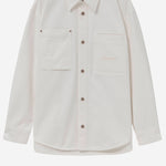 CAMICIA IN COTONE CON LOGO W261SH26 881I WOOYOUNGMI 