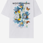 TSHIRT bianca in cotone W261TS06 701W WOOYOUNGMI 