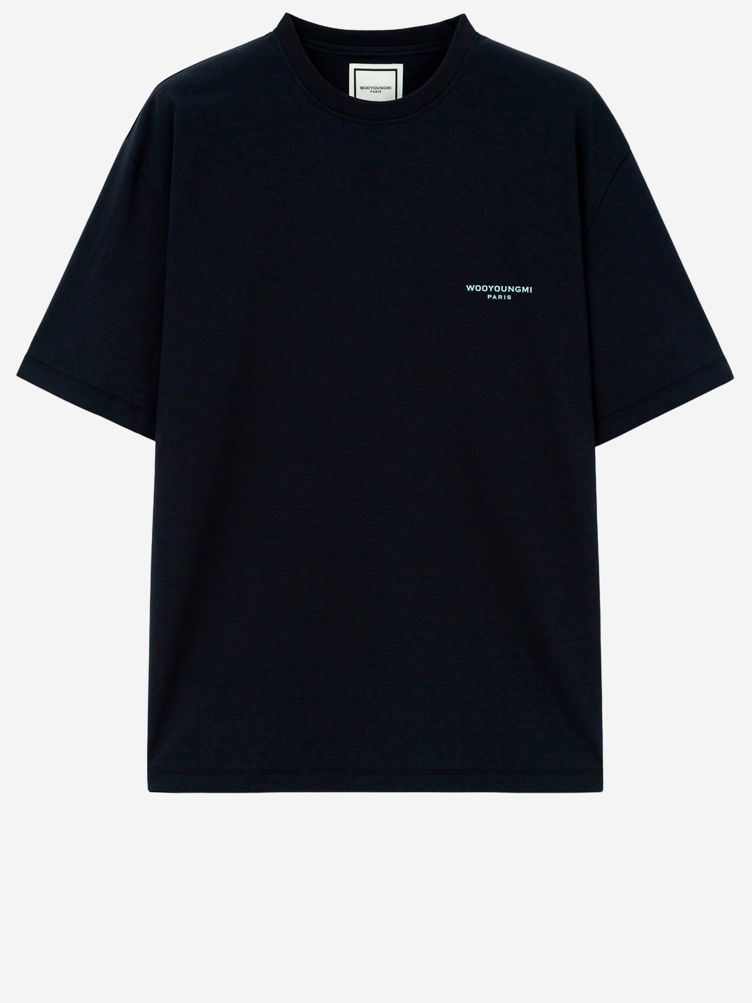 T-SHIRT IN COTONE CON LOGO W261TS09 704N WOOYOUNGMI 