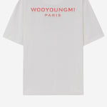 T-SHIRT IN COTONE CON LOGO W261TS09 714W WOOYOUNGMI 